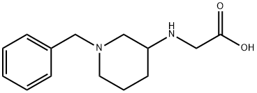 (1-Benzyl-piperidin-3-ylaMino)-acetic acid Struktur