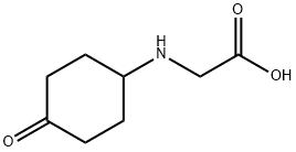 (4-Oxo-cyclohexylaMino)-acetic acid Struktur