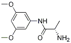 (S)-2-AMino-N-(3,5-diMethoxy-phenyl)-propionaMide Struktur