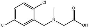 [(2,5-Dichloro-benzyl)-Methyl-aMino]-acetic acid Struktur