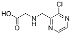 [(3-Chloro-pyrazin-2-ylMethyl)-aMino]-acetic acid Struktur