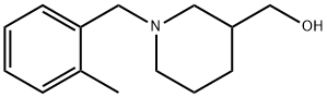 [1-(2-Methyl-benzyl)-piperidin-3-yl]-Methanol Struktur