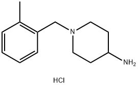 1-(2-Methyl-benzyl)-piperidin-4-ylaMine hydrochloride Struktur