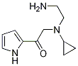 2-[(2-AMino-ethyl)-cyclopropyl-aMino]-1-(1H-pyrrol-2-yl)-ethanone Struktur