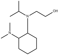 2-[(2-DiMethylaMino-cyclohexyl)-isopropyl-aMino]-ethanol Struktur