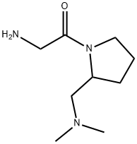 2-AMino-1-(2-diMethylaMinoMethyl-pyrrolidin-1-yl)-ethanone Struktur