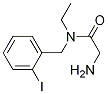 2-AMino-N-ethyl-N-(2-iodo-benzyl)-acetaMide Struktur