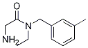 2-AMino-N-ethyl-N-(3-Methyl-benzyl)-acetaMide Struktur