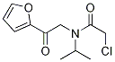 2-Chloro-N-(2-furan-2-yl-2-oxo-ethyl)-N-isopropyl-acetaMide Struktur