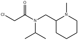 2-Chloro-N-isopropyl-N-(1-Methyl-piperidin-2-ylMethyl)-acetaMide Struktur