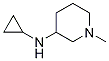 Cyclopropyl-(1-Methyl-piperidin-3-yl)-aMine Struktur