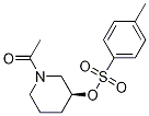 Toluene-4-sulfonic acid (S)-1-acetyl-piperidin-3-yl ester Struktur