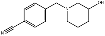 4-[(3-hydroxypiperidin-1-yl)methyl]benzonitrile|4-(3-羥基-哌啶-1-基甲基)-芐腈