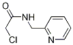 2-chloro-N-(pyridin-2-ylmethyl)acetamide Struktur