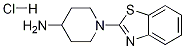 1-Benzothiazol-2-yl-piperidin-4-ylamine hydrochloride Struktur