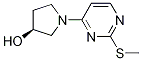 (S)-1-(2-Methylsulfanyl-pyrimidin-4-yl)-pyrrolidin-3-ol Struktur