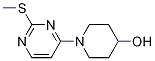 1-(2-Methylsulfanyl-pyrimidin-4-yl)-piperidin-4-ol Struktur