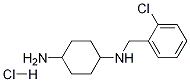 N-(2-Chloro-benzyl)-cyclohexane-1,4-diamine hydrochloride Struktur