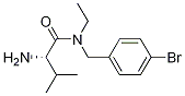 (S)-2-AMino-N-(4-broMo-benzyl)-N-ethyl-3-Methyl-butyraMide Struktur