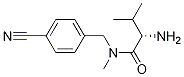 (S)-2-AMino-N-(4-cyano-benzyl)-3,N-diMethyl-butyraMide Struktur