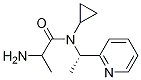 (S)-2-AMino-N-cyclopropyl-N-(1-pyridin-2-yl-ethyl)-propionaMide Struktur