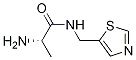 (S)-2-AMino-N-thiazol-5-ylMethyl-propionaMide Struktur