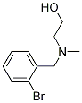 2-[(2-BroMo-benzyl)-Methyl-aMino]-ethanol Struktur