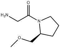 2-AMino-1-((S)-2-MethoxyMethyl-pyrrolidin-1-yl)-ethanone Struktur