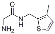 2-AMino-N-(3-Methyl-thiophen-2-ylMethyl)-acetaMide Struktur