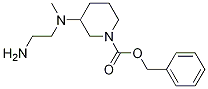 3-[(2-AMino-ethyl)-Methyl-aMino]-piperidine-1-carboxylic acid benzyl ester Struktur