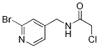 N-(2-BroMo-pyridin-4-ylMethyl)-2-chloro-acetaMide Struktur