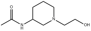 N-[1-(2-Hydroxy-ethyl)-piperidin-3-yl]-acetaMide Struktur