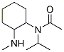 N-Isopropyl-N-(2-MethylaMino-cyclohexyl)-acetaMide Struktur