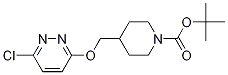 4-(6-Chloro-pyridazin-3-yloxymethyl)-piperidine-1-carboxylic acid tert-butyl ester Struktur