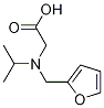 (Furan-2-ylMethyl-isopropyl-aMino)-acetic acid Struktur