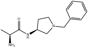 (S)-2-AMino-N-((S)-1-benzyl-pyrrolidin-3-yl)-propionaMide Struktur