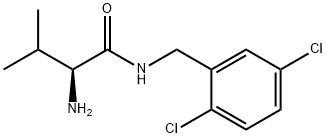 (S)-2-AMino-N-(2,5-dichloro-benzyl)-3-Methyl-butyraMide Struktur