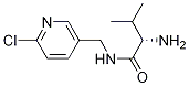 (S)-2-AMino-N-(6-chloro-pyridin-3-ylMethyl)-3-Methyl-butyraMide Struktur