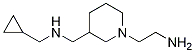 [1-(2-AMino-ethyl)-piperidin-3-ylMethyl]-cyclopropyl-Methyl-aMine Struktur