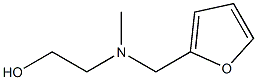 2-(Furan-2-ylMethyl-Methyl-aMino)-ethanol Struktur