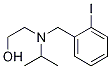 2-[(2-Iodo-benzyl)-isopropyl-aMino]-ethanol Struktur