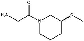 2-AMino-1-((R)-3-Methoxy-piperidin-1-yl)-ethanone Struktur