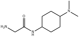 2-AMino-N-(4-diMethylaMino-cyclohexyl)-acetaMide Struktur