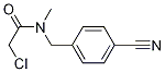 2-Chloro-N-(4-cyano-benzyl)-N-Methyl-acetaMide Struktur