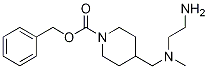 4-{[(2-AMino-ethyl)-Methyl-aMino]-Methyl}-piperidine-1-carboxylic acid benzyl ester Struktur