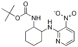 [2-(3-Nitro-pyridin-2-ylamino)-cyclohexyl]-carbamic acid tert-butyl ester Struktur