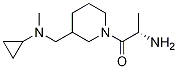 (S)-2-AMino-1-{3-[(cyclopropyl-Methyl-aMino)-Methyl]-piperidin-1-yl}-propan-1-one Struktur