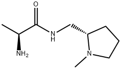 (S)-2-AMino-N-((S)-1-Methyl-pyrrolidin-2-ylMethyl)-propionaMide Struktur