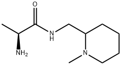 (S)-2-AMino-N-(1-Methyl-piperidin-2-ylMethyl)-propionaMide Struktur