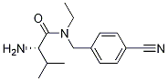 (S)-2-AMino-N-(4-cyano-benzyl)-N-ethyl-3-Methyl-butyraMide Struktur